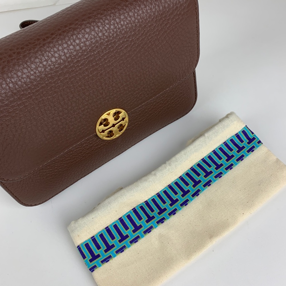 New Tory Burch Chelsea Leather Cross Body - Picture 3 of 7